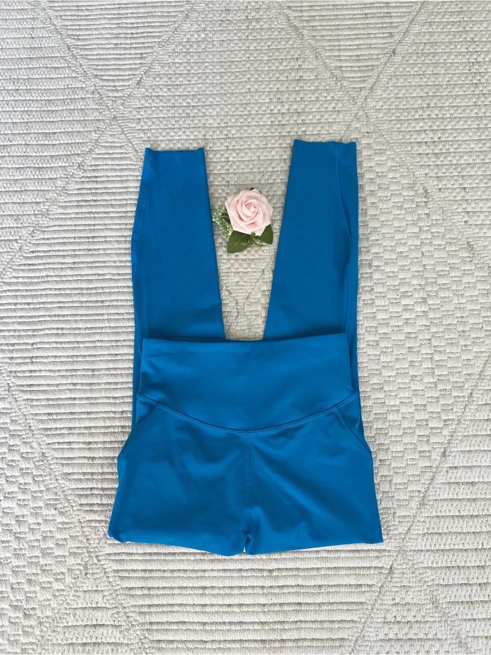 Lululemon Base Pace High Rise Blue Poolside Performance Athletic Legging 4